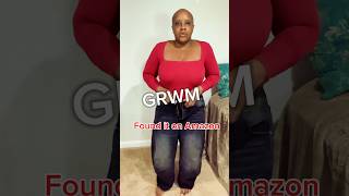 🍂 Fall Style Inspo: Burgundy & Black Denim Combo! 🍂