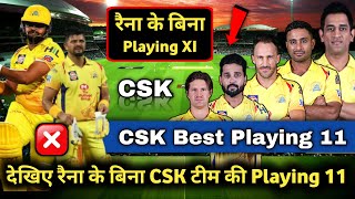 IPL 2020 CSK Team New Playing 11 | Chennai Super Kings Team Playing XI | 2020 IPL Chennai  Squad