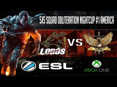 BF4 - NARRAÇÃO 48 - ESL Squad Obliteration NightCup #1 America - Lobos vs FABE