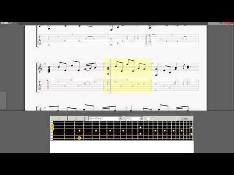 Metallica - Fade to Black Tutorial - Speed 50 % - Guitar 1 - Part 3