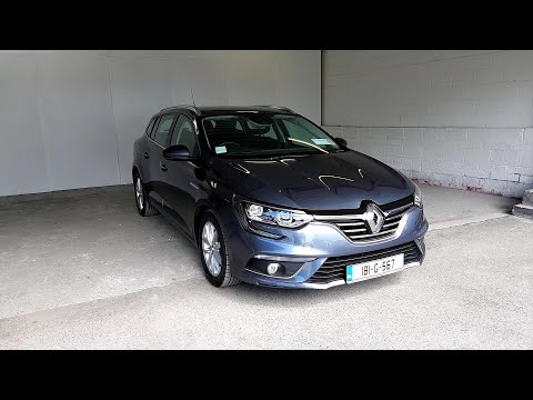 181G567 - 2018 Renault Megane SPORT TOURER DYNAMIC NAV 1.5 DCI 21,950