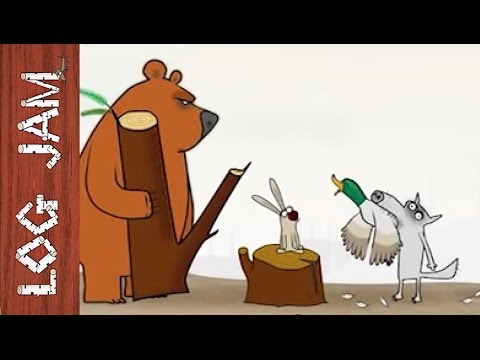 The Duck - funny cartoons || Log Jam series