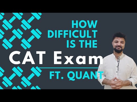How difficult is CAT Exam! Ft Quant Section