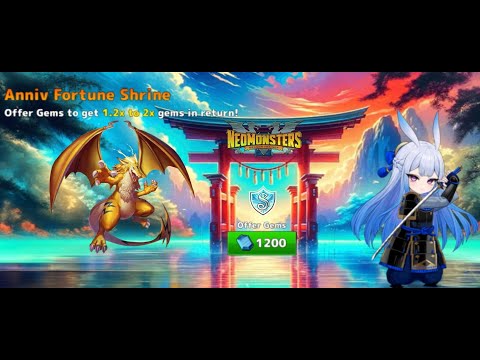 Neo Monsters | 10th Anniversary | Free Legendary, Anniv Fortune Shrine, & Mythic Hatch