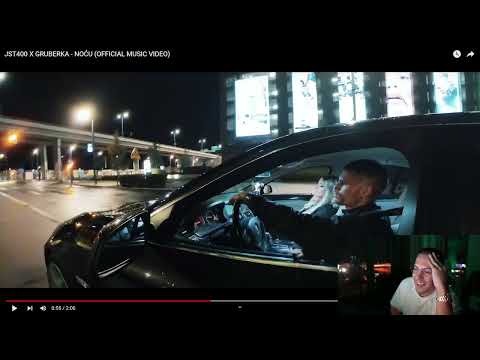 BAKA PRASE REAKCIJA NA JST400 X GRUBERKA - NOĆU (OFFICIAL MUSIC VIDEO)