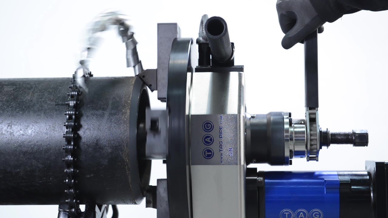 TAG PREP 16 Portable Pipe Bevelling Machine 3 - 16