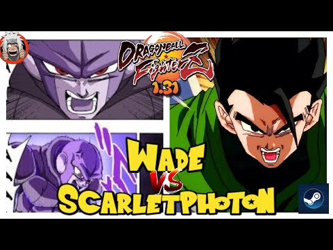 DBFZ Wade vs Scarlet Photon (GokuSSB, Hit, Janemba) vs (Gohan, Goku, GokuSSJ) Ver 1.31