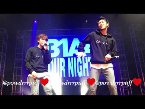 FANCAM - B1A4 - Drunk On You - Four Nights In US - LA - 170220