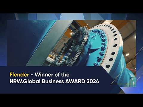 Flender - Winner of the NRW.Global Business AWARD 2024