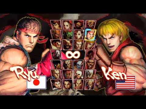 Street Fighter IV All Characters [PS3]