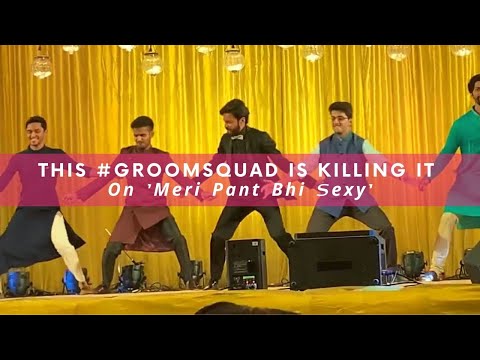 This #GroomSquad Is Killing It On 'Meri Pant Bhi Sexy' | Happy Feet | WedMeGood
