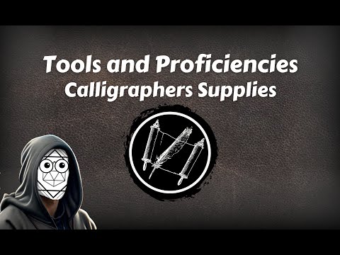 Calligraphers Supplies