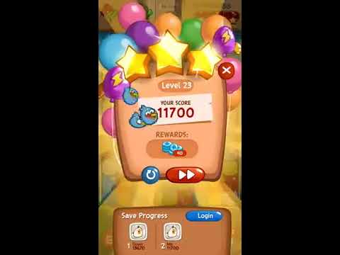 Angry Birds Blast Level 23 Score 11700