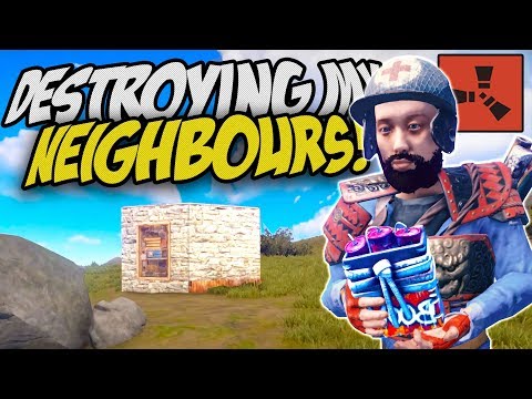 BRINGING MY FRIEND TO A SATCHEL RAID! - Rust Co-op Survival Gameplay