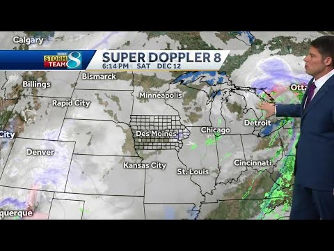 Snow system moving out, but cold temps will stay