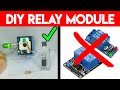 DIY Relay Module Optocoupler Based || LOW Triggered 1 Channel Relay Driver Board