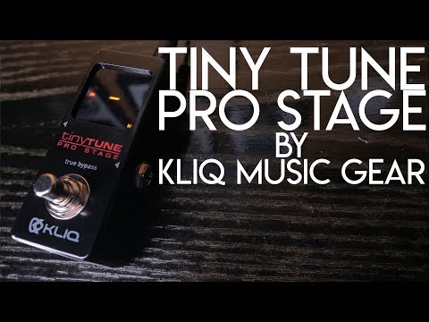 Kliq TinyTune Pro Stage Tiny Tuner Tuning Pedal Tune image 8