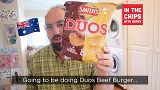 🇦🇺 Smith's Duos Beef Burger & Special Sauce potato chips on In The Chips with Barry!