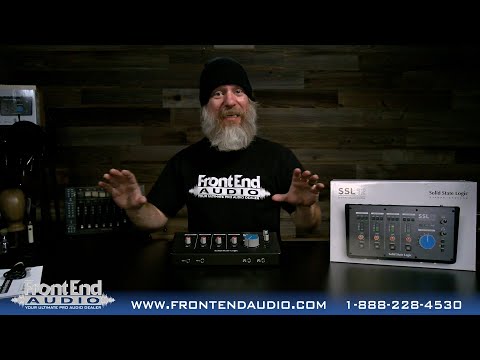 Solid State Logic SSL 12 Audio Interface - Out Of The Box at Front End Audio