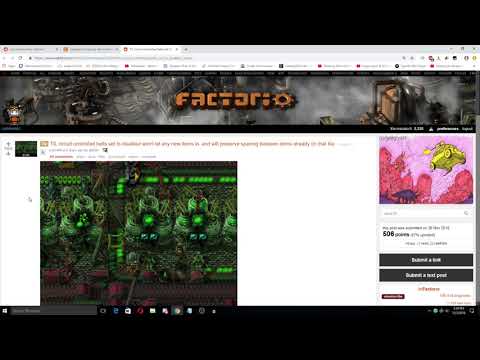 Factorio Reddit Weekly Discussion EP30 - News, Inspiration & Thoughts