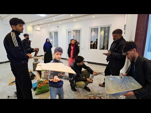 💒👷‍♂️"Daral Finishes the Cabinets | Milad & Hassan Upgrade Their Dream Home!"