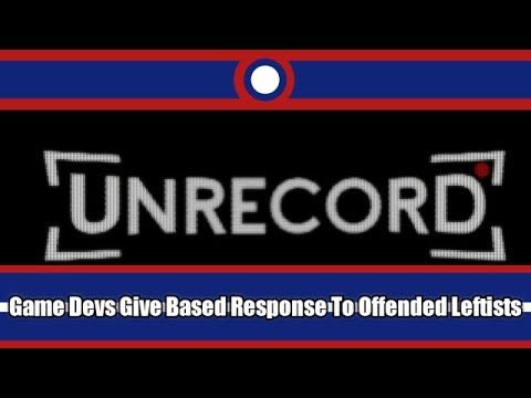 Unrecord Game Developers Give Based Reply To Leftists