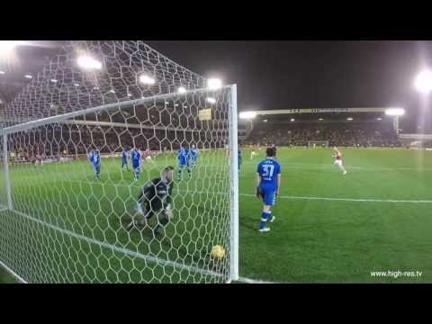 GOAL CAM! Tom Bradshaw vs Leeds United