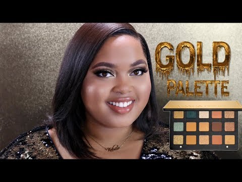 Natasha Denona Gold Palette Overview + Tutorial Video