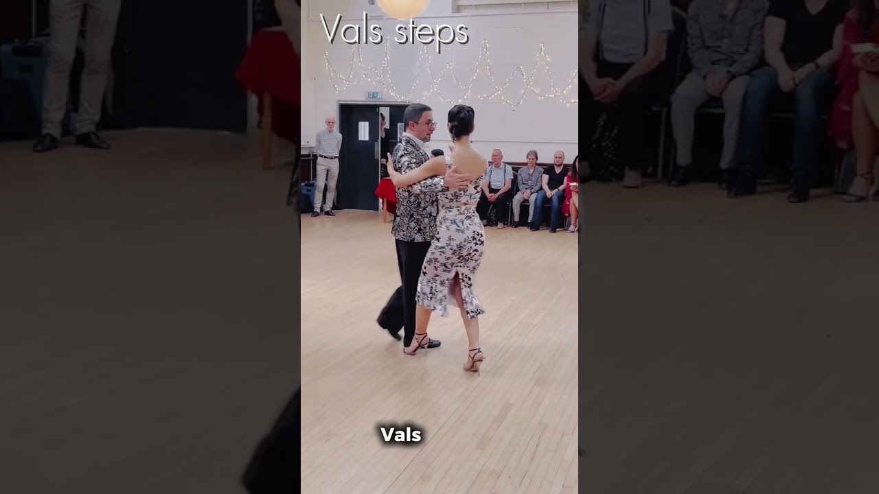 Vals class given by Bruno V Abeele and Paula Duarte / @pauladuartetango @tanguitoacademy