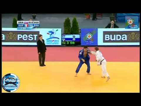 European Judo Championship Budapest 2013 Semifinal -73kg DRAKSIC Rok (SLO) - DUPRAT Pierre (FRA)