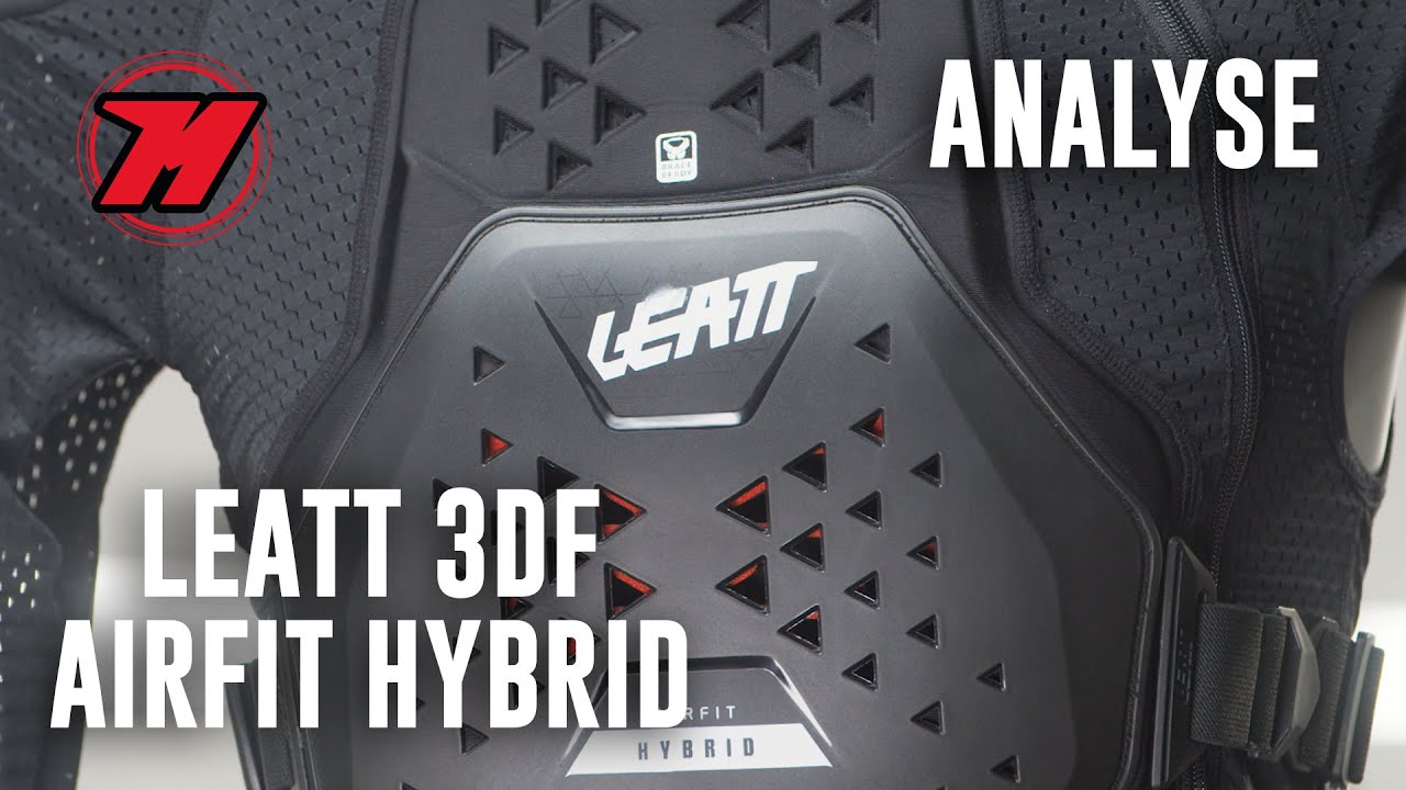 Gilet LEATT 3DF AIRFIT HYBRID, protection MOTOCROSS / ENDURO