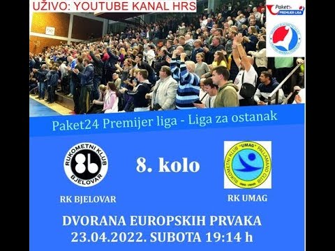 RK Bjelovar - RK Umag ostanak 08.kolo 23.04.2022._ LIVE video