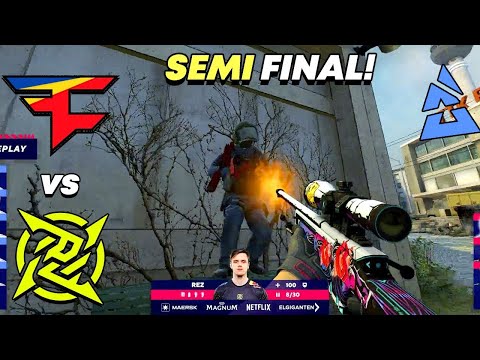 SEMI FINAL! FaZe vs NIP - BLAST Premier - HIGHLIGHTS / CSGO 2022