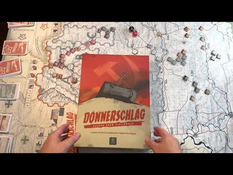 Donnerschlag: Escape from Stalingrad (VUCA) - AAR and Initial Thoughts on Gameplay