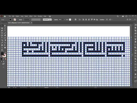 Arabic Calligraphy Step by step in Adobe Illustrator Illustrator Tutorial
