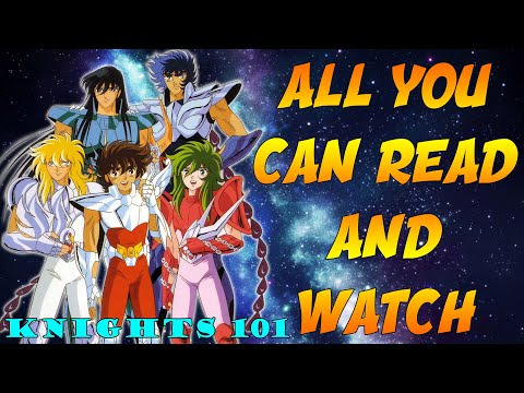 All the manga and anime of Saint Seiya (Knights 101)