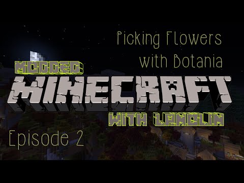 New Minecraft Mod: Epic Botania Flower Hunt!