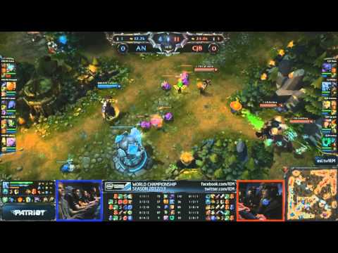 CJ Entus Blaze vs. Anexis - Quarterfinal - IEM World Championship Game 1