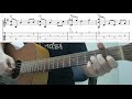 Brahms Lullaby (Johannes Brahms) - Easy Fingerstyle Guitar Playthrough Tutorial Lesson With Tab