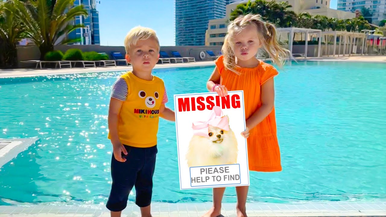 Naomi, David and Maggie Lost their Puppy