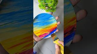 Download lagu Beautiful ￼Circle Cardboard Acrylic Panting 😍✨ #shorts #panting #darwin mp3