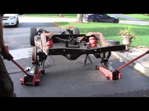 LS Conversion Swap Part 24, underbody and frame prep