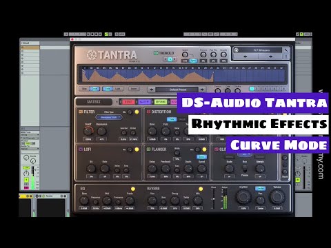 Dmitry Sches Tantra Rhythmic Multi-Effect Plugin - Curve Mode