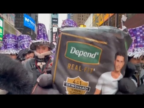 New Year's Eve Ball Drop Diaper Madness