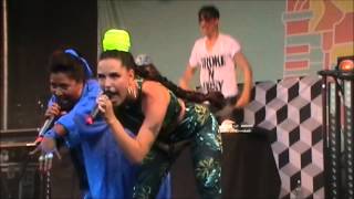 Cleo - Gå på salong med Kristin Amparo Broke n Tipsy version Sommarkväll Stortorget Gävle 2014