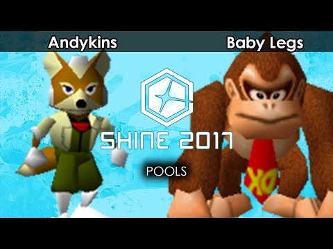 Shine 2017: Andykins (Fox) V Baby Legs (DK) - Smash 64 | Pools