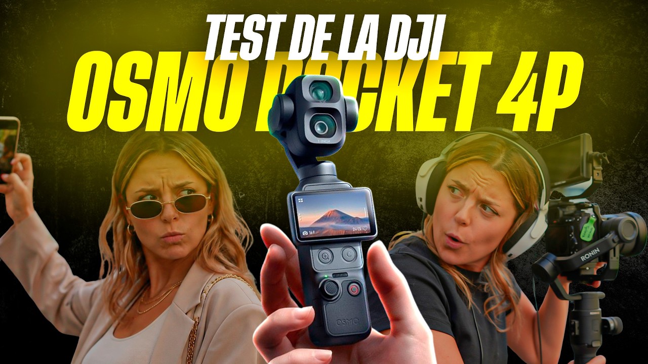La caméra ultime pour les nuls ? Test : DJI Osmo Pocket 4P