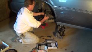 2005 Cadillac Deville rear brake rotor and pads.