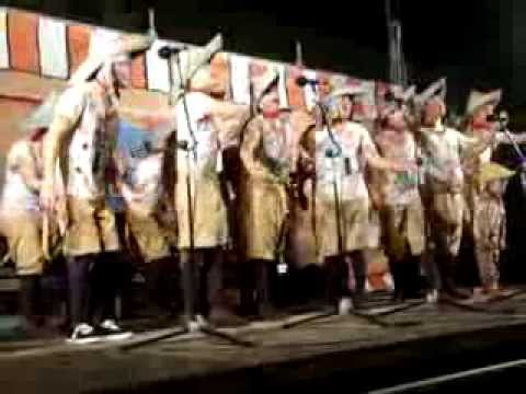 Comparsa Juvenil."Los Guerreros de La Calle Trinidad".Primer Premio 2.014