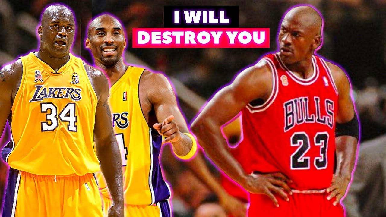 The Day Michael Jordan Showed Kobe Bryant & Shaquille O'Neal Who Is The Best And Destroyed Them